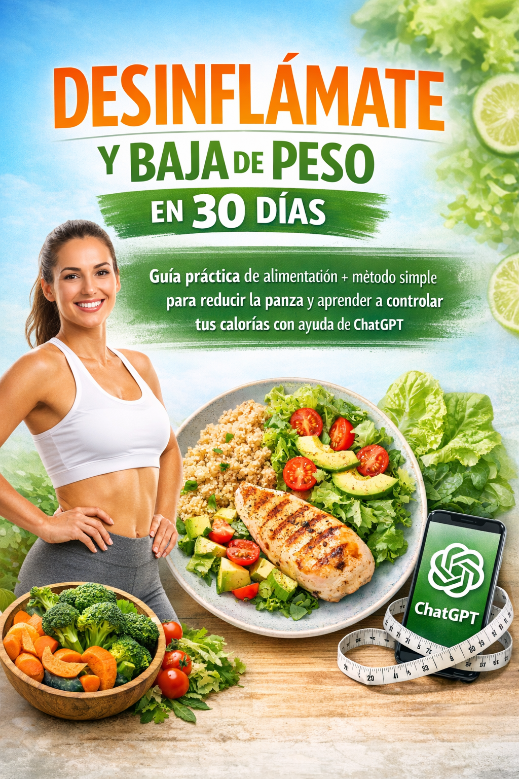 Baja la Panza en 30 Días - Guía Digital para Desinflamar el Abdomen